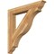 Ekena Millwork Funston Traditional Rough Sawn Bracket, Western Red Cedar, 6"W x 46"D x 46"H BKT06X46X46FST01RWR - alternate 1